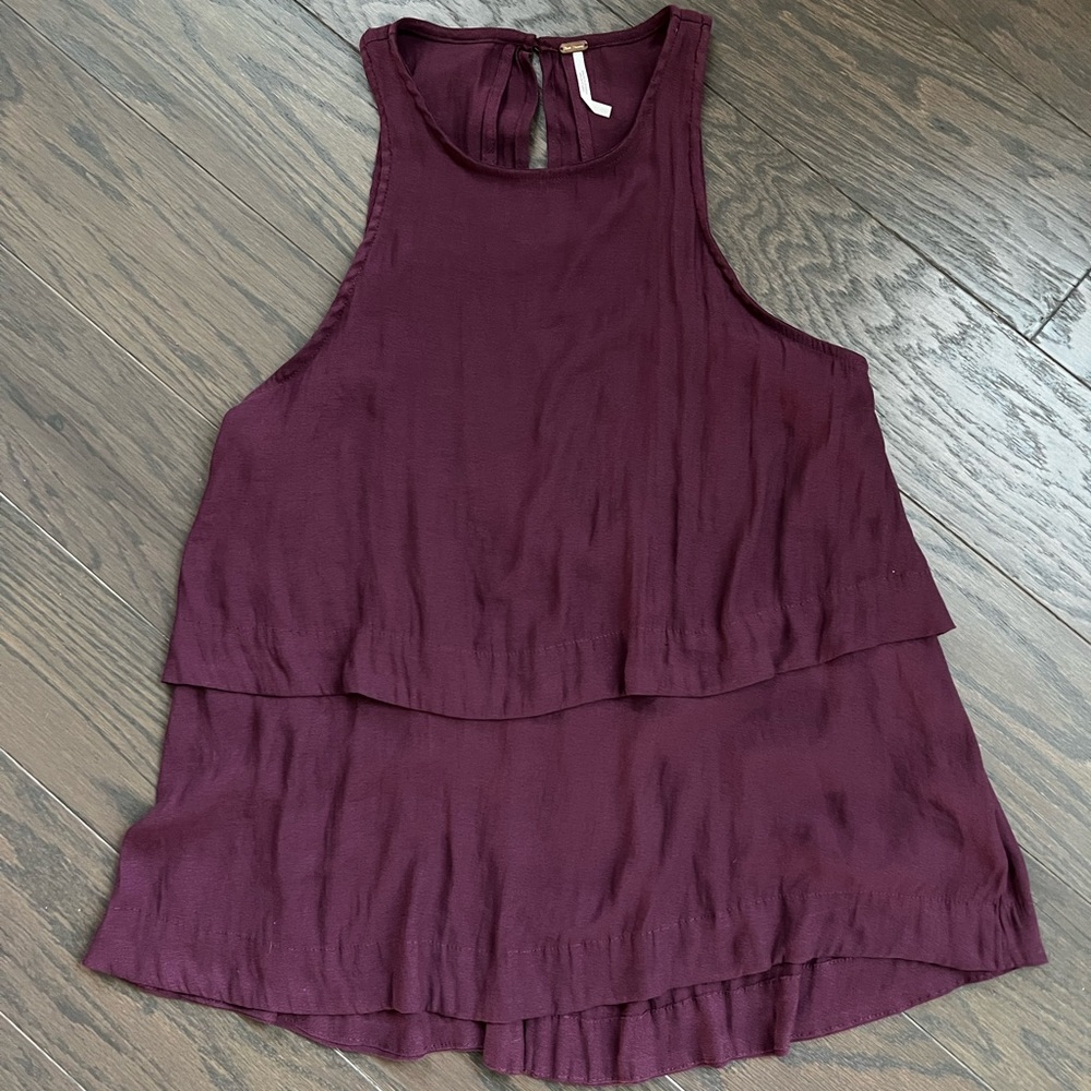Free People Double Layer Tank